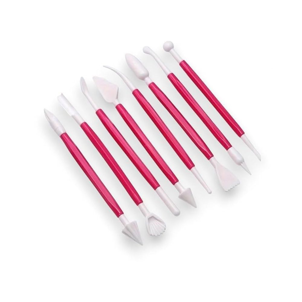 Plastic Ceramic Pottery Tools Set of 8