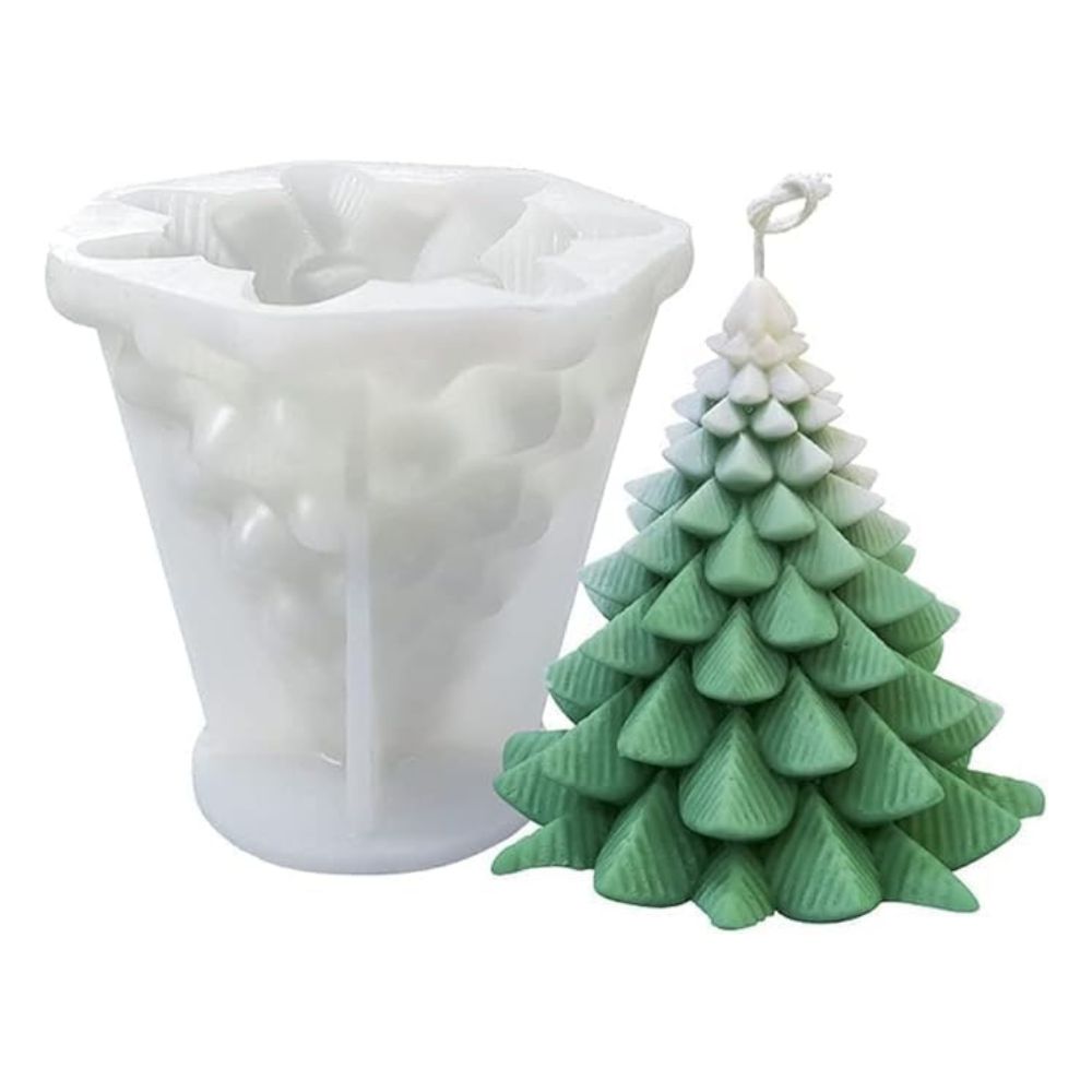 Pine Tree  Candle Mould