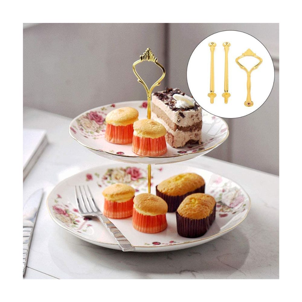 Cake Stand Accessory with Screw Gasket for 3-Tier Cupcake Stand