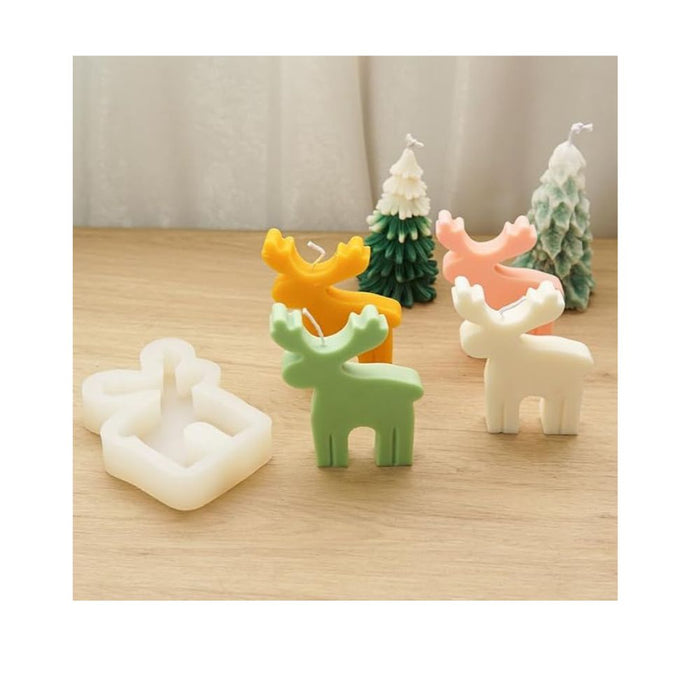Reindeer Silicone Candle Mould