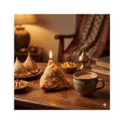 Samosa Shape Silicone Candle Mould