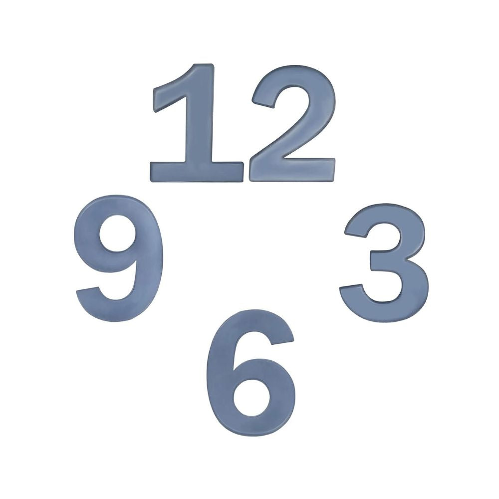 Acrylic Numbers (1 to 12) (Gold)