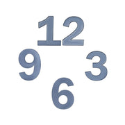 Acrylic Numbers (1 to 12) (Gold)