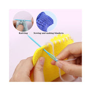 Colorful Plastic Sewing Needles Set (20 Pcs)